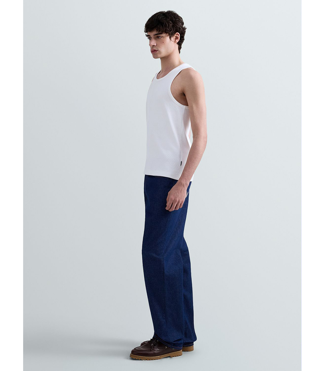 リブニットタンクトップ 詳細画像 ホワイト 4